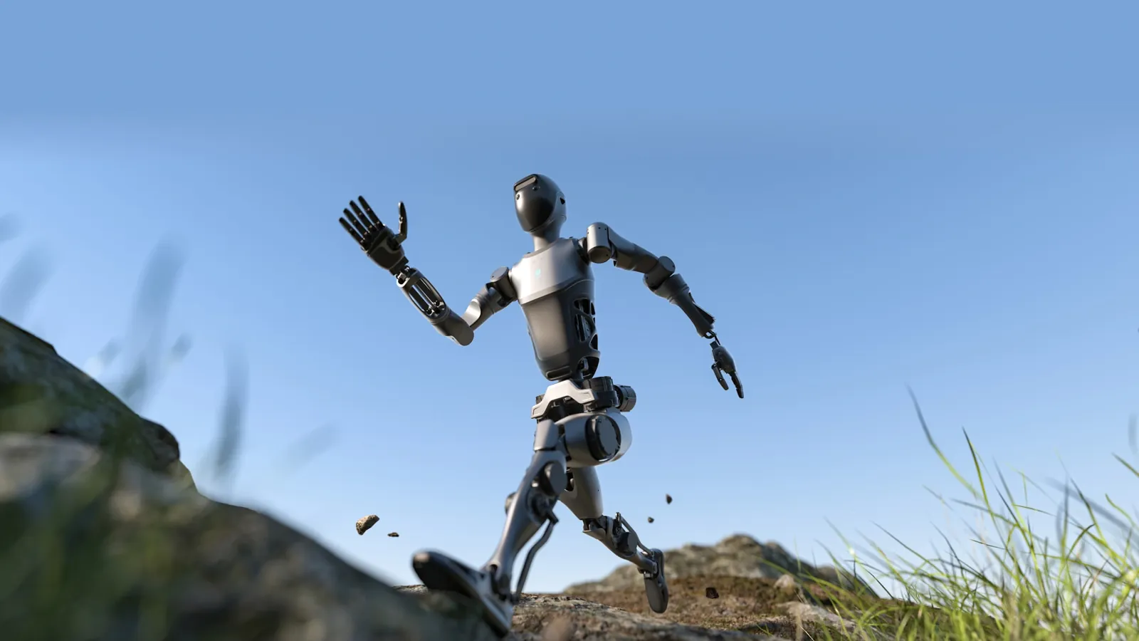 Pudu Robotics D9 humanoid robot
