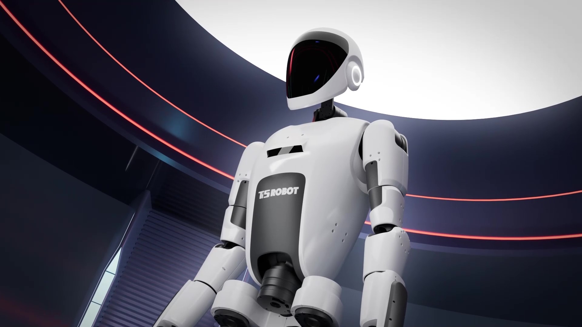 Ti5 Robotics Yao Guang humanoid robot